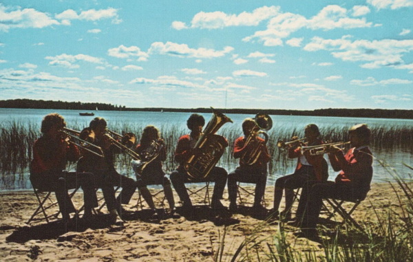 Interlochen Center for the Arts - Old Postcard View (newer photo)